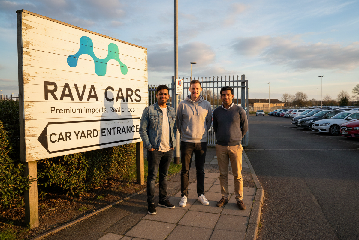 Rava Cars UK Yard Team
